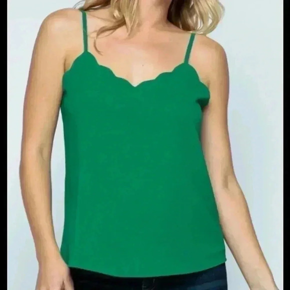 Monteau Tops - TJ Maxx Monteau green tank top blouse